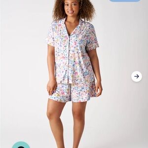 Little Sleepies Multicolor Floral Women's Pajama Set